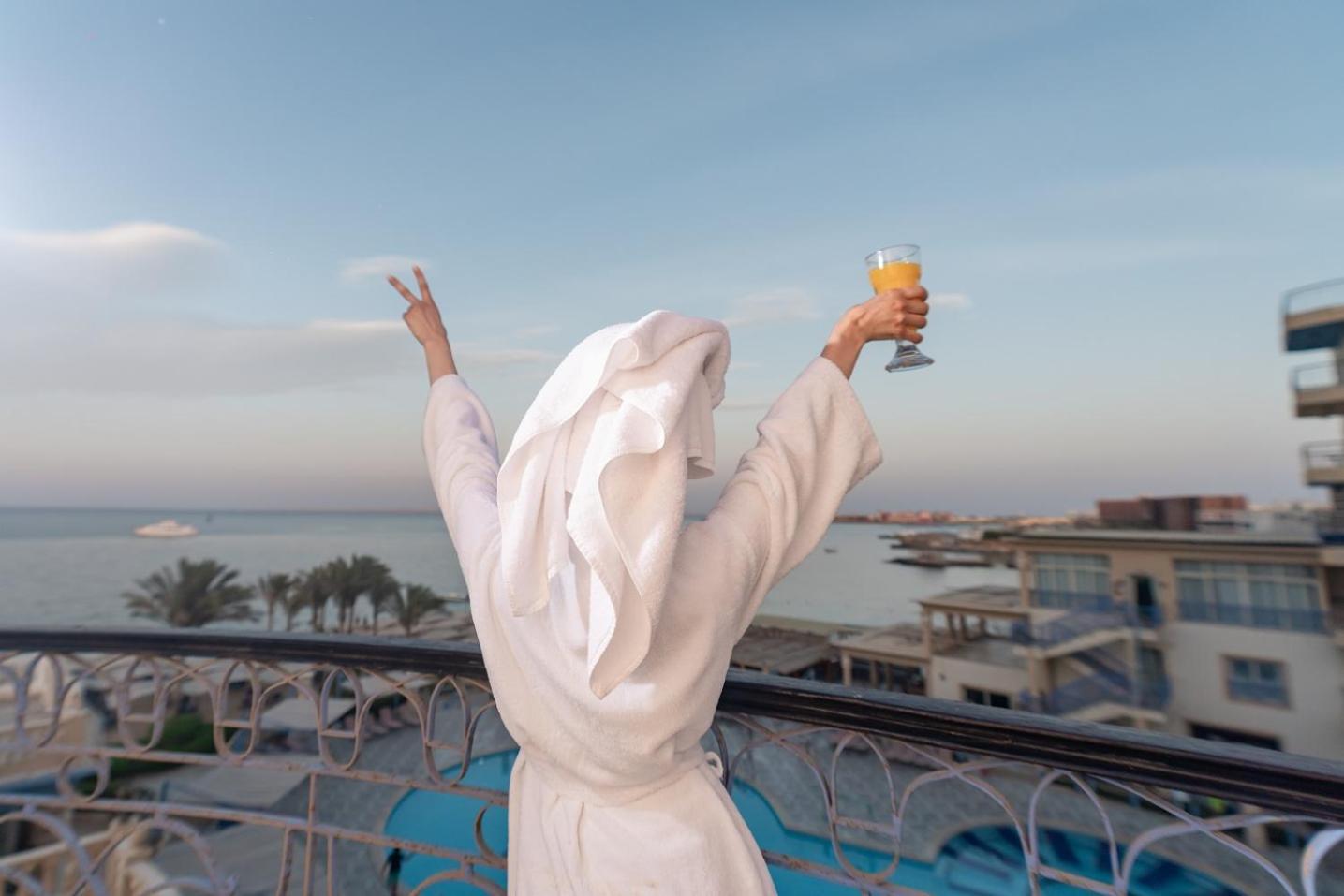 Sphinx Aqua Park Beach Resort Hurghada Exterior photo