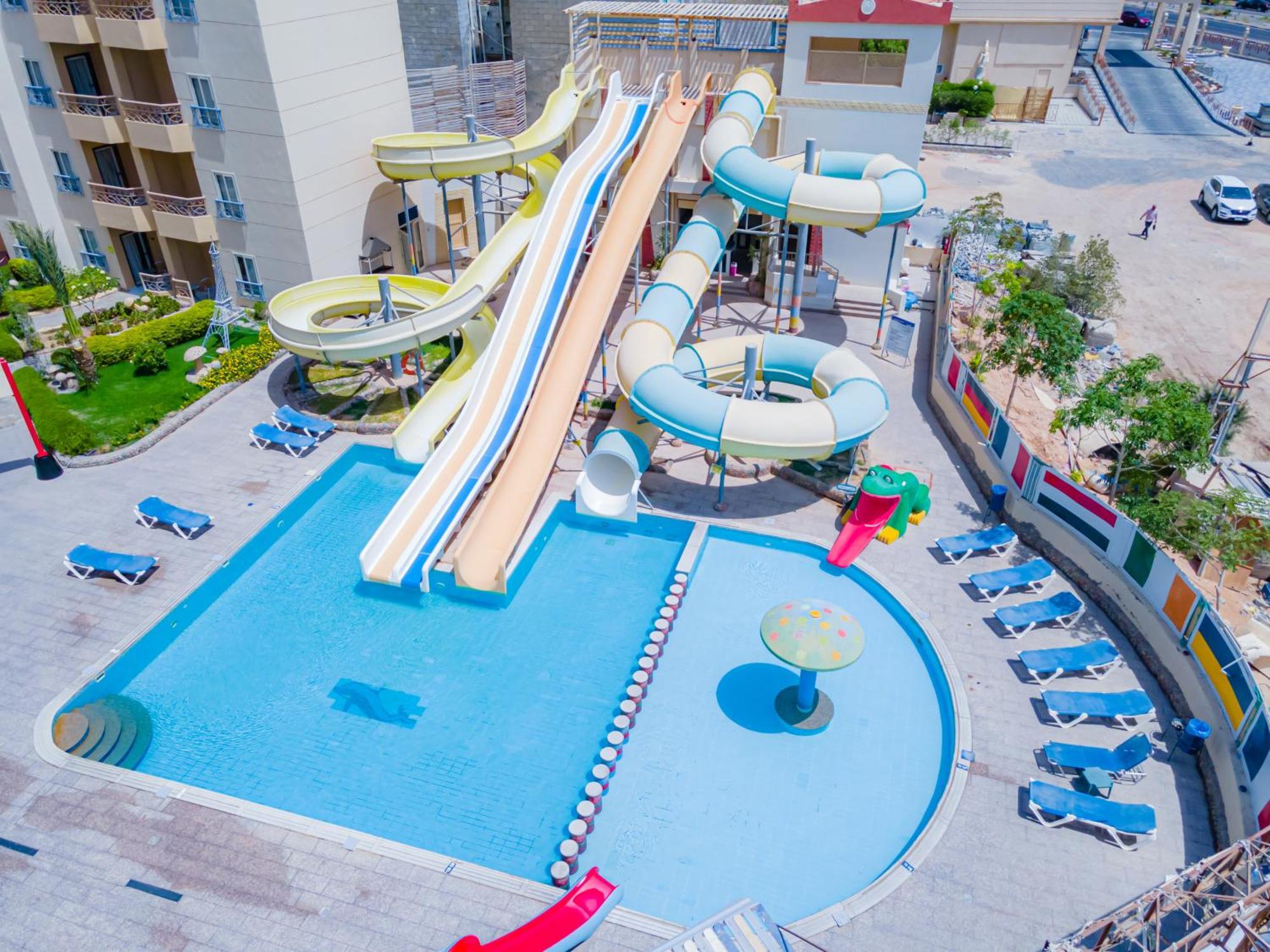 Sphinx Aqua Park Beach Resort Hurghada Exterior photo