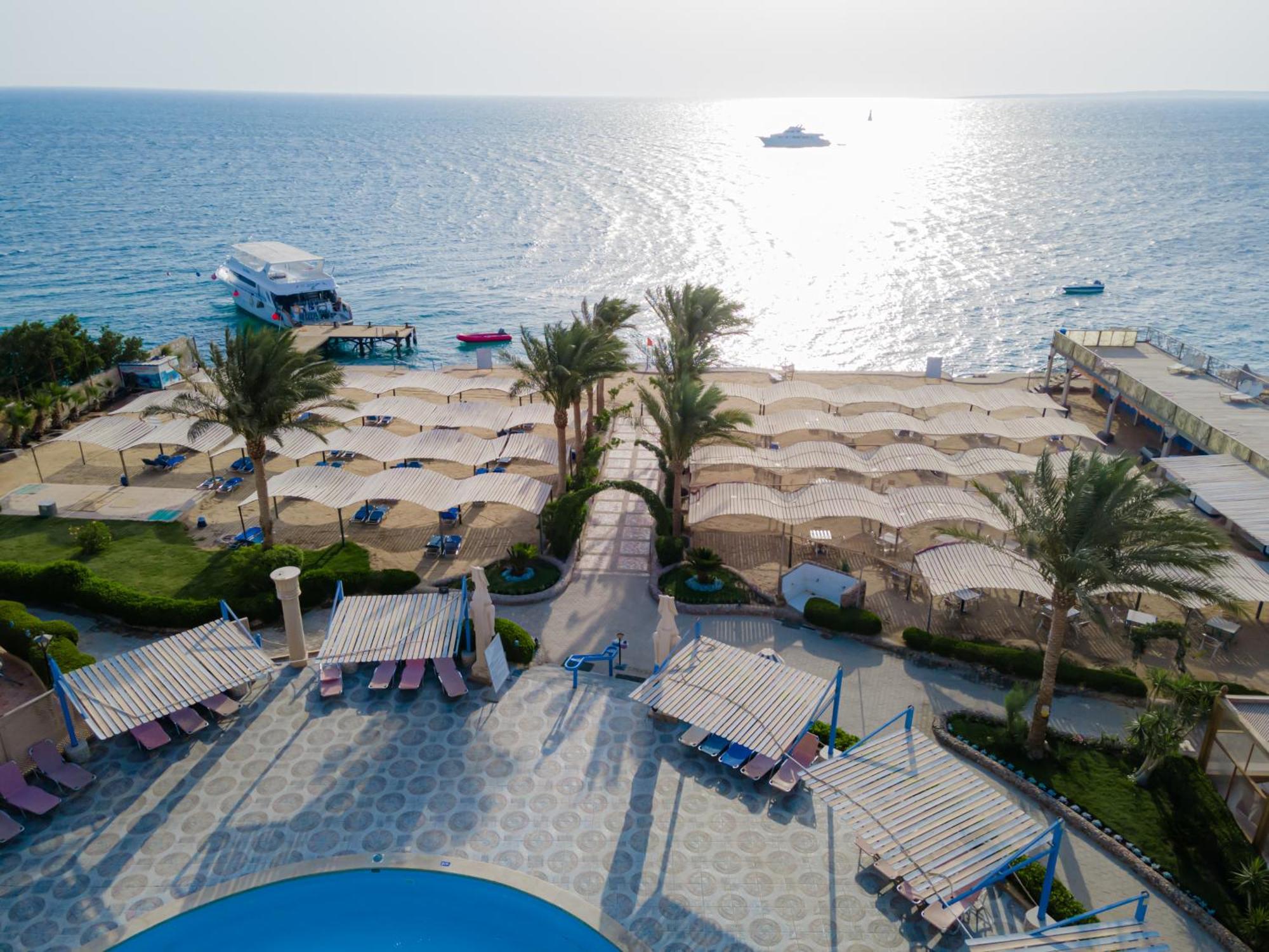 Sphinx Aqua Park Beach Resort Hurghada Exterior photo