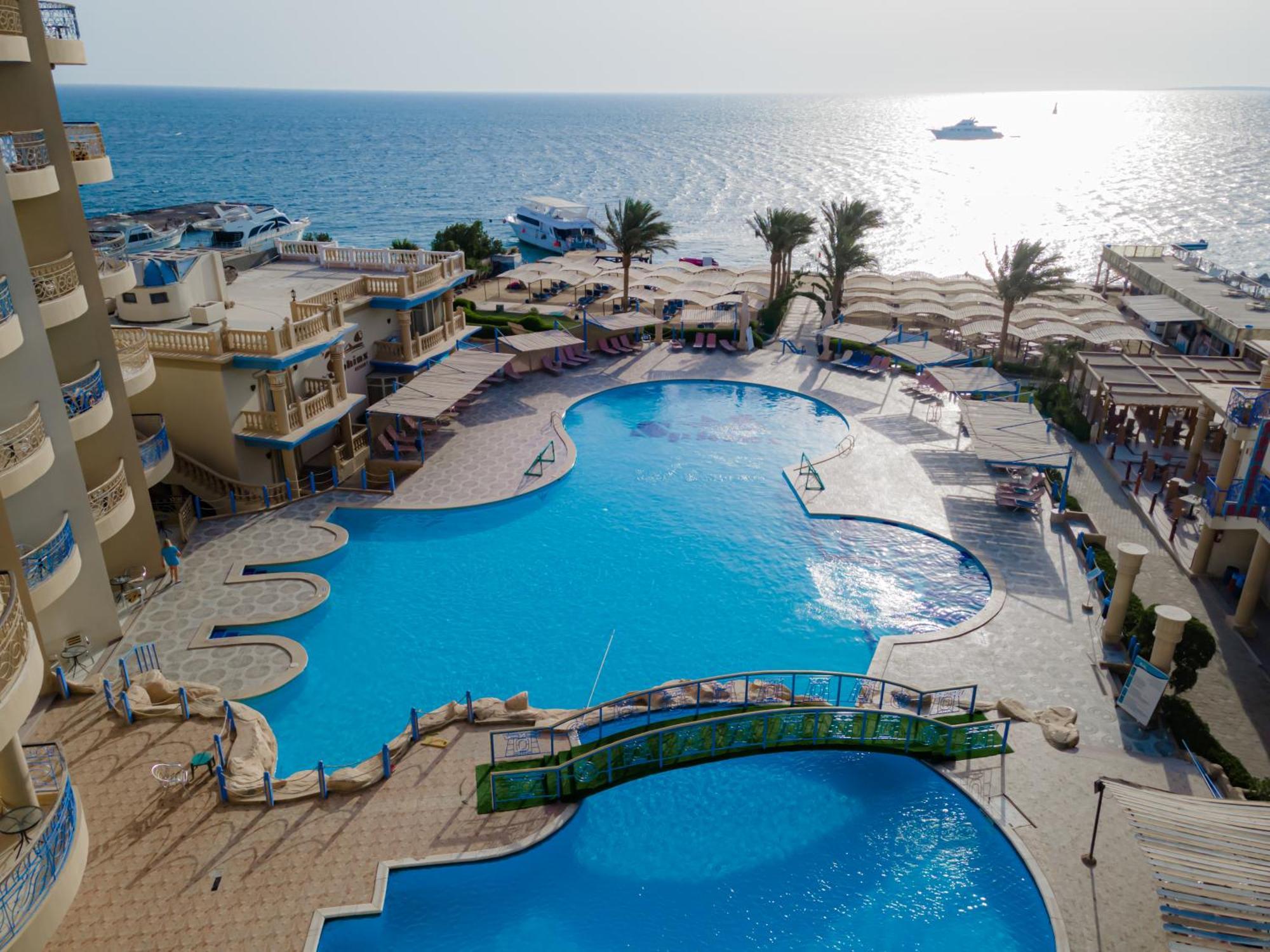 Sphinx Aqua Park Beach Resort Hurghada Exterior photo