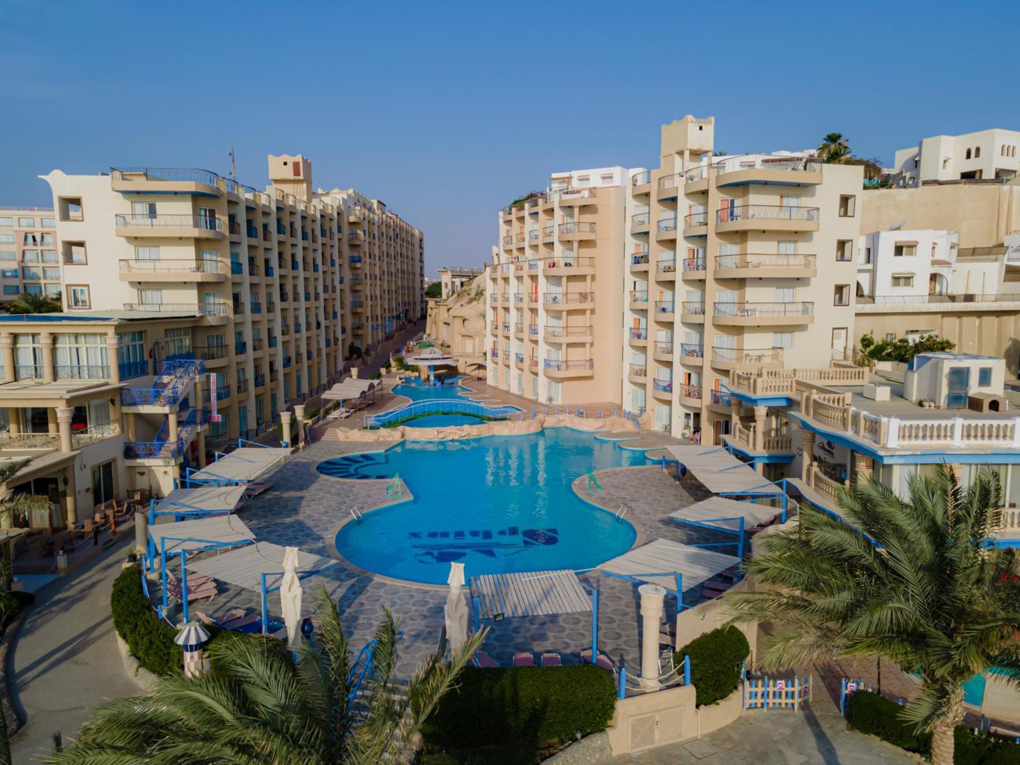 Sphinx Aqua Park Beach Resort Hurghada Exterior photo
