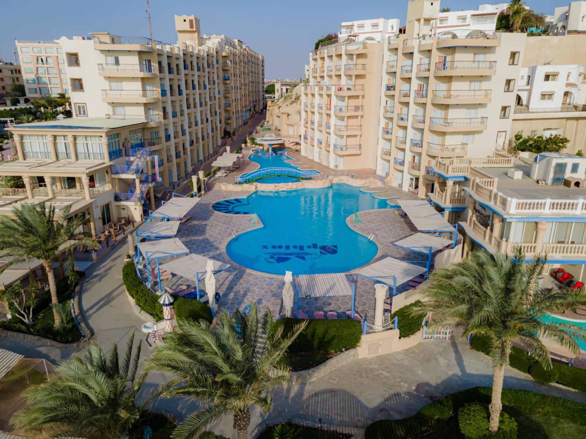 Sphinx Aqua Park Beach Resort Hurghada Exterior photo