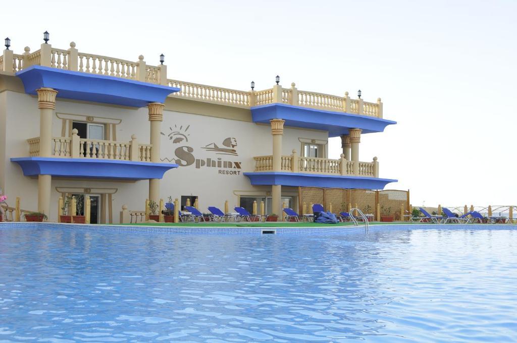 Sphinx Aqua Park Beach Resort Hurghada Exterior photo